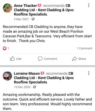 CB Cladding Kent Review Hardie Plank Installation Whitstable